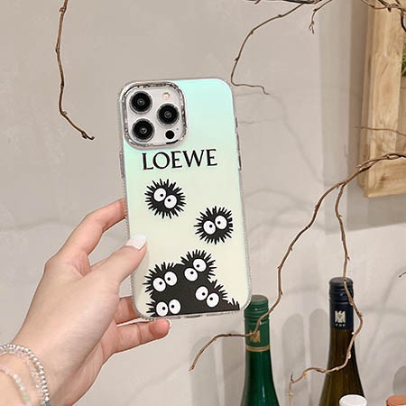 シリコン iphone 16 プラス ブランド ケース loewe