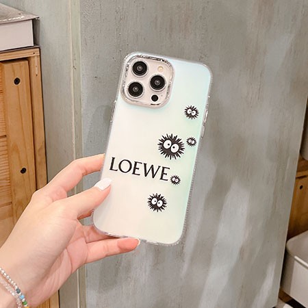 シリコン iphone 16 プラス ブランド ケース loewe