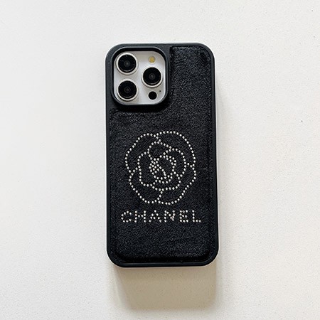 オシャレ偽物 chanel iPhone16 ハイブランドスマホケース キラキラ