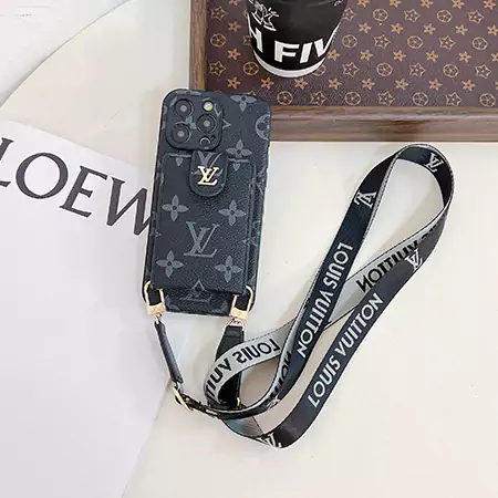 Vuitton モノグラム ▪  ネックストラップ アイフォン  ケース 16  16 pro 