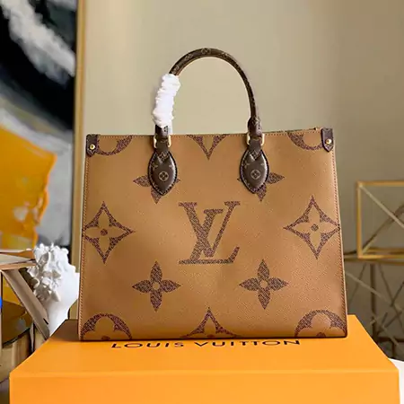 【日本限定】Vuitton 可愛い オンザゴー MM • モノグラム  トート バッグ レディース 安い コピー 