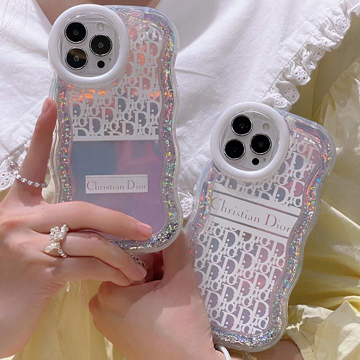 流砂キラキラiPhone 16 dior  ケース