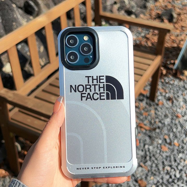 ハイブランドアイホン 12プロ  耐衝撃ノースフェイス，シンプル風 携帯 ケース壁紙  iPhone 15  the north face
