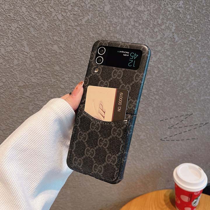   カード収納  gucci Galaxy Z Flip 3  ハイブランド スマホケース 