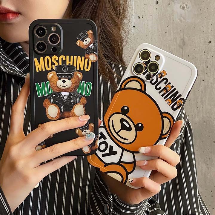 moschino アイフォーン 16携帯ケース シリコン