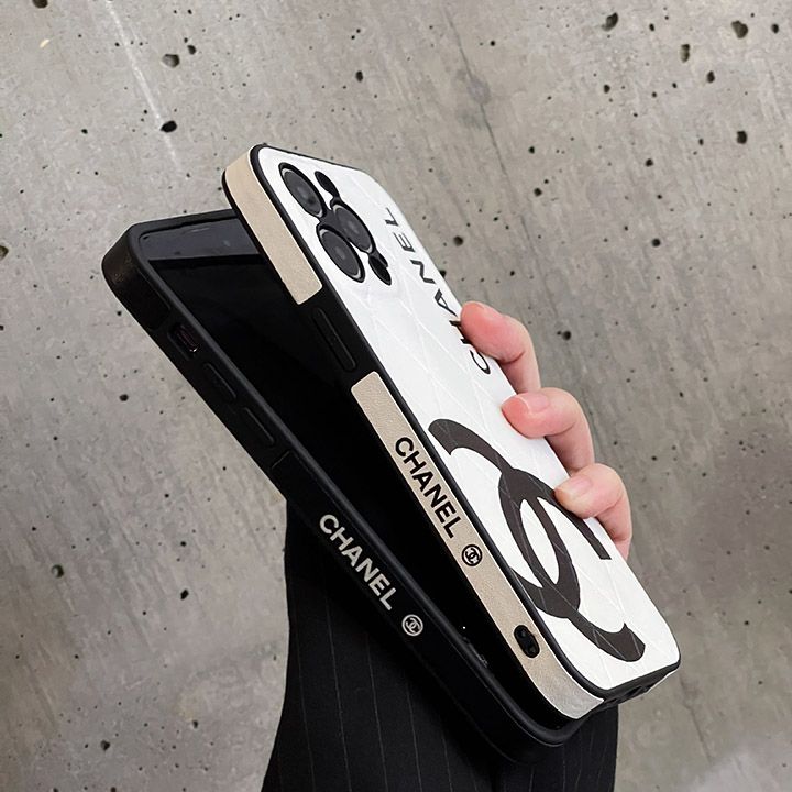 白黒 chanel 韓国 スマホケースiPhone16 pro 