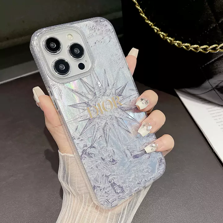  グリッター iphone DIOR  キラキラ スマホケース 