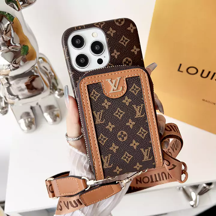 vuitton× グッチ ジッパーカードホルダー アイフォン 16 プラス ケース  