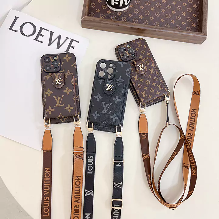 Vuitton モノグラム ▪  ネックストラップ アイフォン  ケース 16  16 pro 